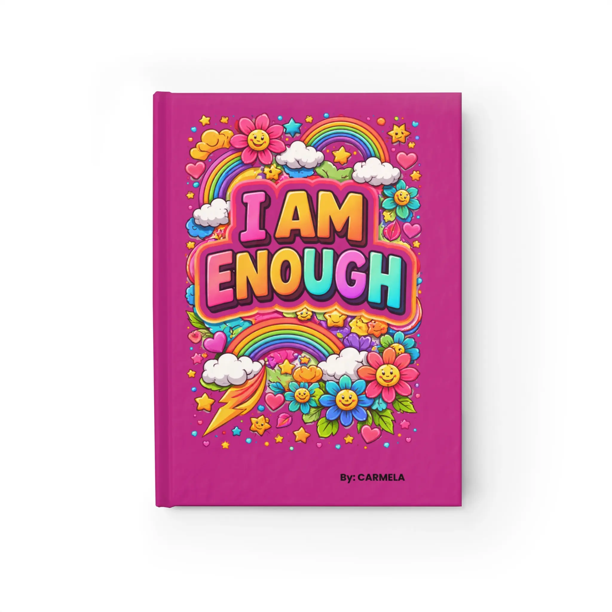 "I AM ENOUGH" Carmela™ Affirmation Journal-Pink