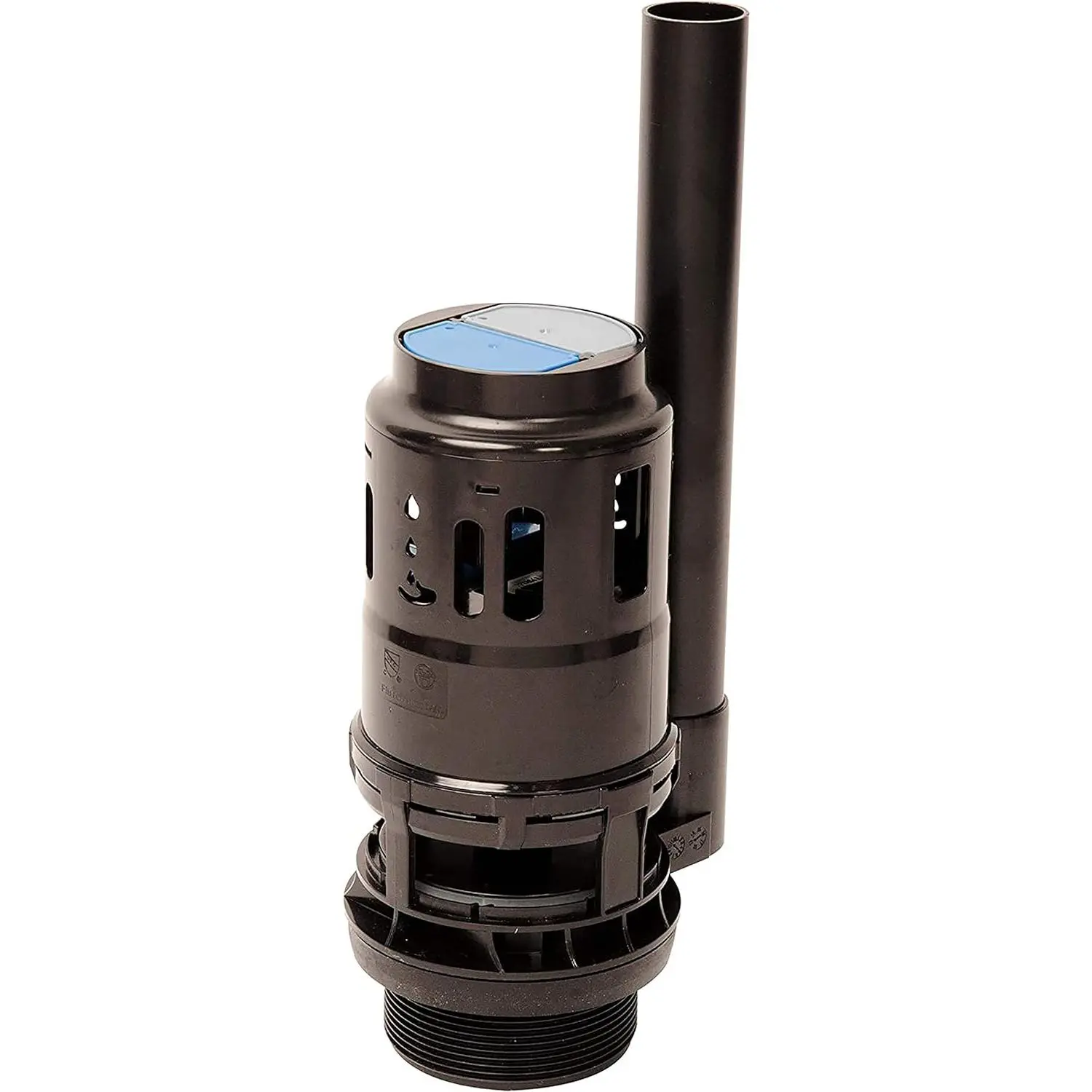 3-Inch Universal Dual Flush Valve Replacement for 2-Piece Toilets - Leak-Proof, Water-Saving, Durable, Adjustable Height, Consistent Performance, Easy Install Repair Part with Instructions