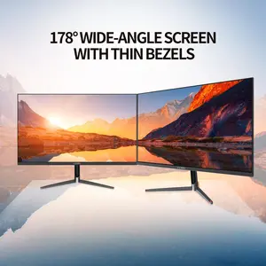 CUNPU G24FI07-X 24’’ Touchscreen Monitor,FHD 1080P IPS,10-Point Touch,75Hz，HDMI VGA USB,Office & Workstation Display
