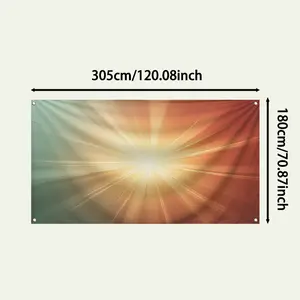 Custom Large Banner with Your Design - Personalized Text/Photo Flags, Grommet Holes on All Four Corners, Durable Material. Suitable for Weddings, Birthdays, Graduations, Parties, Outdoor Events, Competitions & Advertising Decorations – Bright Garden