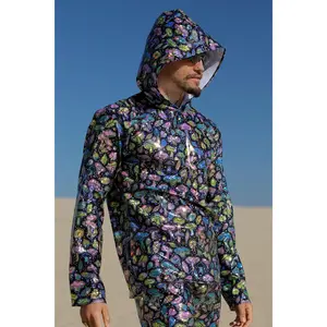 Neon Mushroom Hoodie