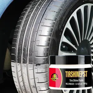 Tire Gloss Protector, Tire Shine Paste, Maintenance Coating, Wheel & Rim Protection, Durable Abs Formula, Easy Application, No Residue, Fits All Vehicles