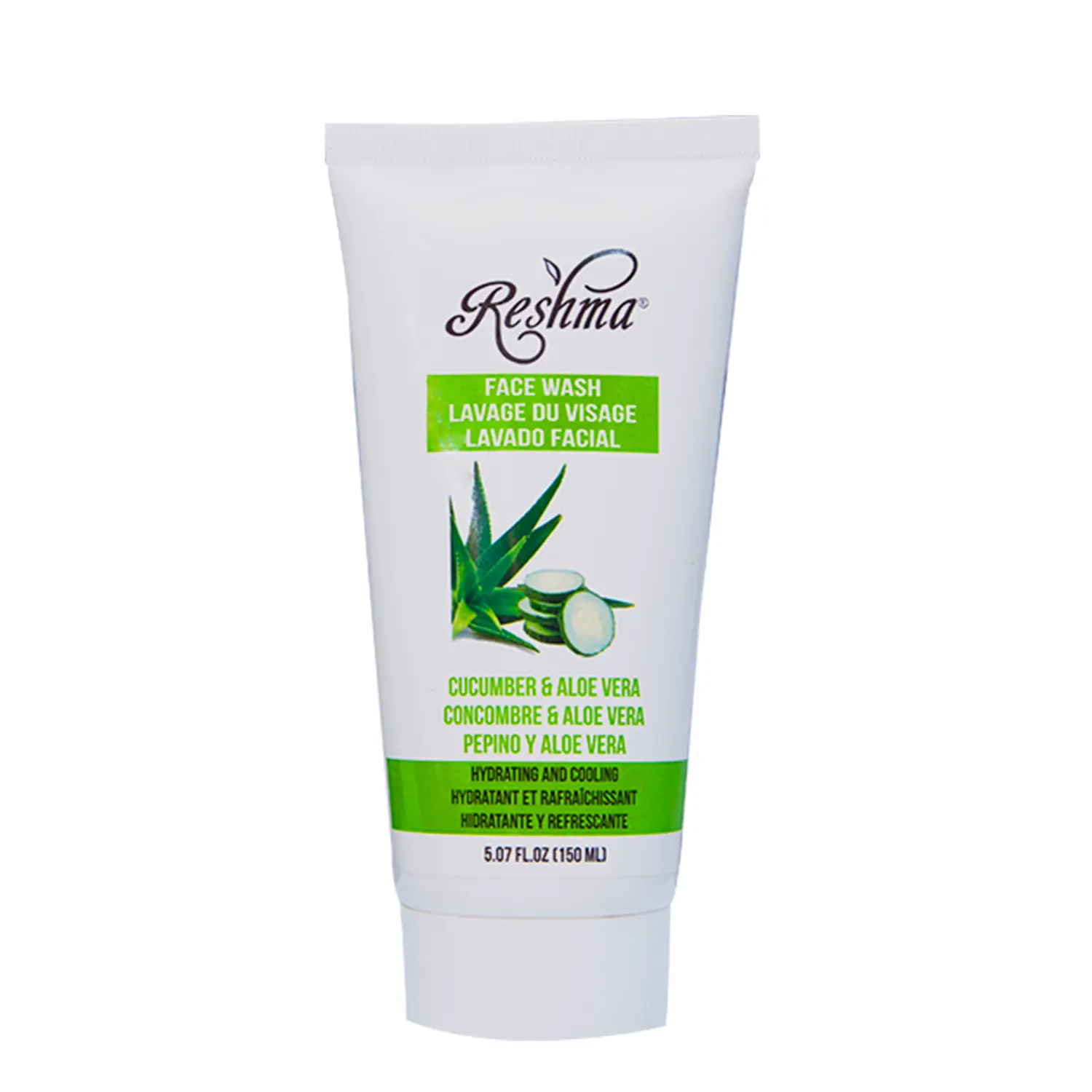Reshma Beauty Cucumber & Aloe Vera Face Wash- Hydrating & Cooling- Skincare Cleanser Facial
