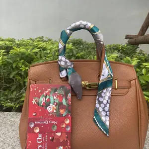 Genuine Leather Lychee Pattern Tote Bag for Women, Large Capacity Crossbody Shoulder Purse with Adjustable Strap