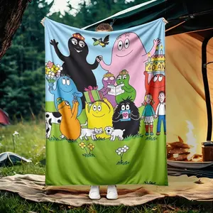 Baba Family 40th Anniversary Camping Blanket - Soft and Lightweight Quilt for All Outdoor Activities, Suitable for Bed, Sofa, and Camping - Machine Washable Gift for Christmas, Birthdays, and All Occasions with Decorative Patch