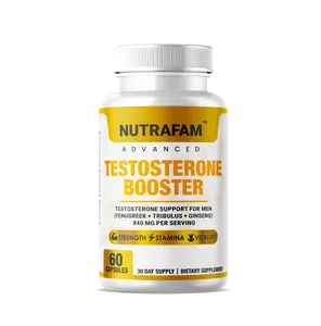 Nutrafam Advanced 840 mg, Fenugreek, Tribulus, Ginseng | 30-Day Supply