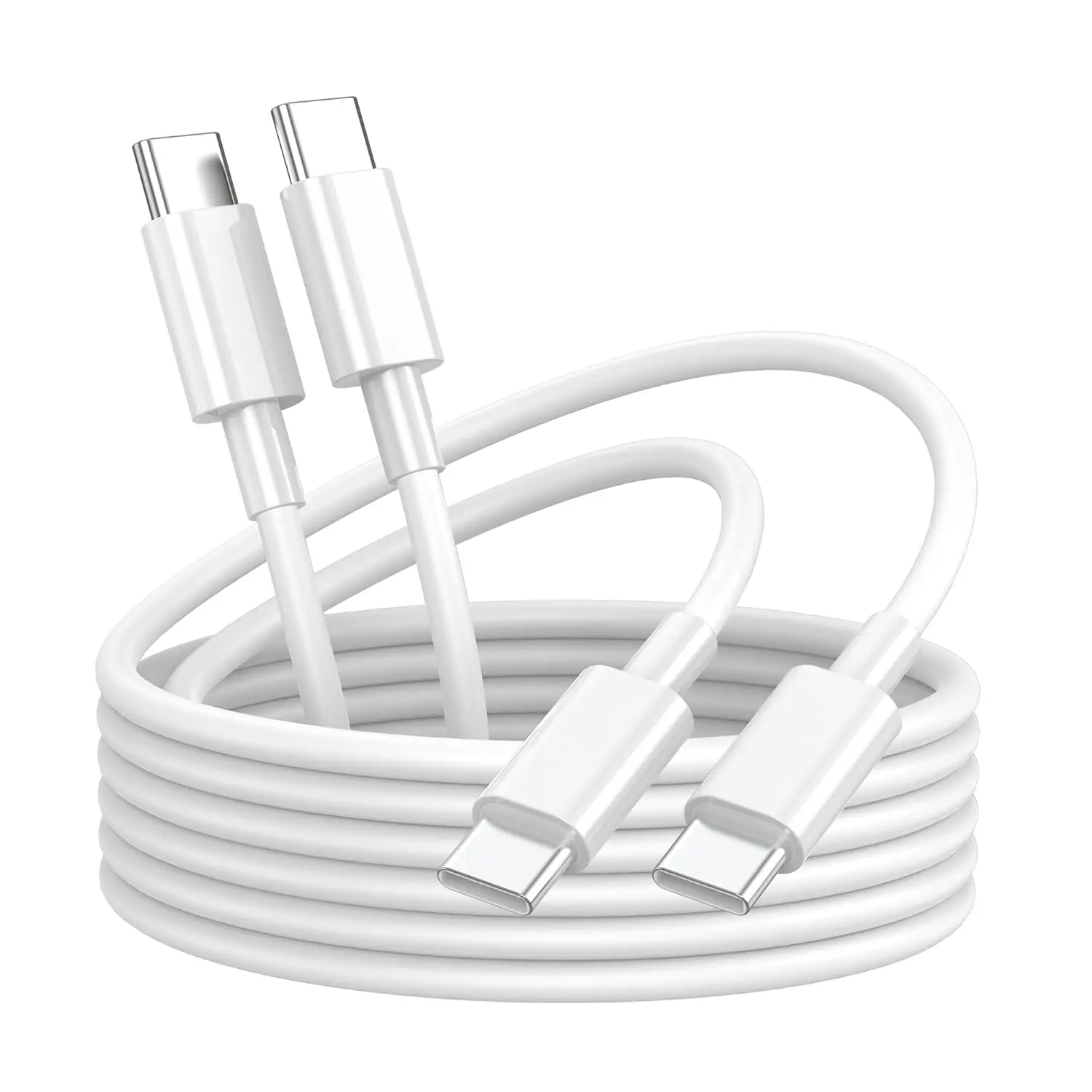 USB C to USB C Charging Cable, Charger Fast 6ft Long USBC to Type C Power Cord for iPhone 16/15 Pro Max/Plus/MacBook Air 13 inch/MacBook Pro