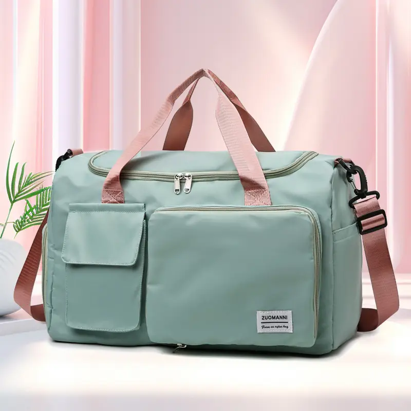 Large-Capacity Unisex Messenger Bag - Durable Nylon Material, Portable, Multifunctional, Overnight, and Daily Use - Ideal for Travel, Sports, and Comm