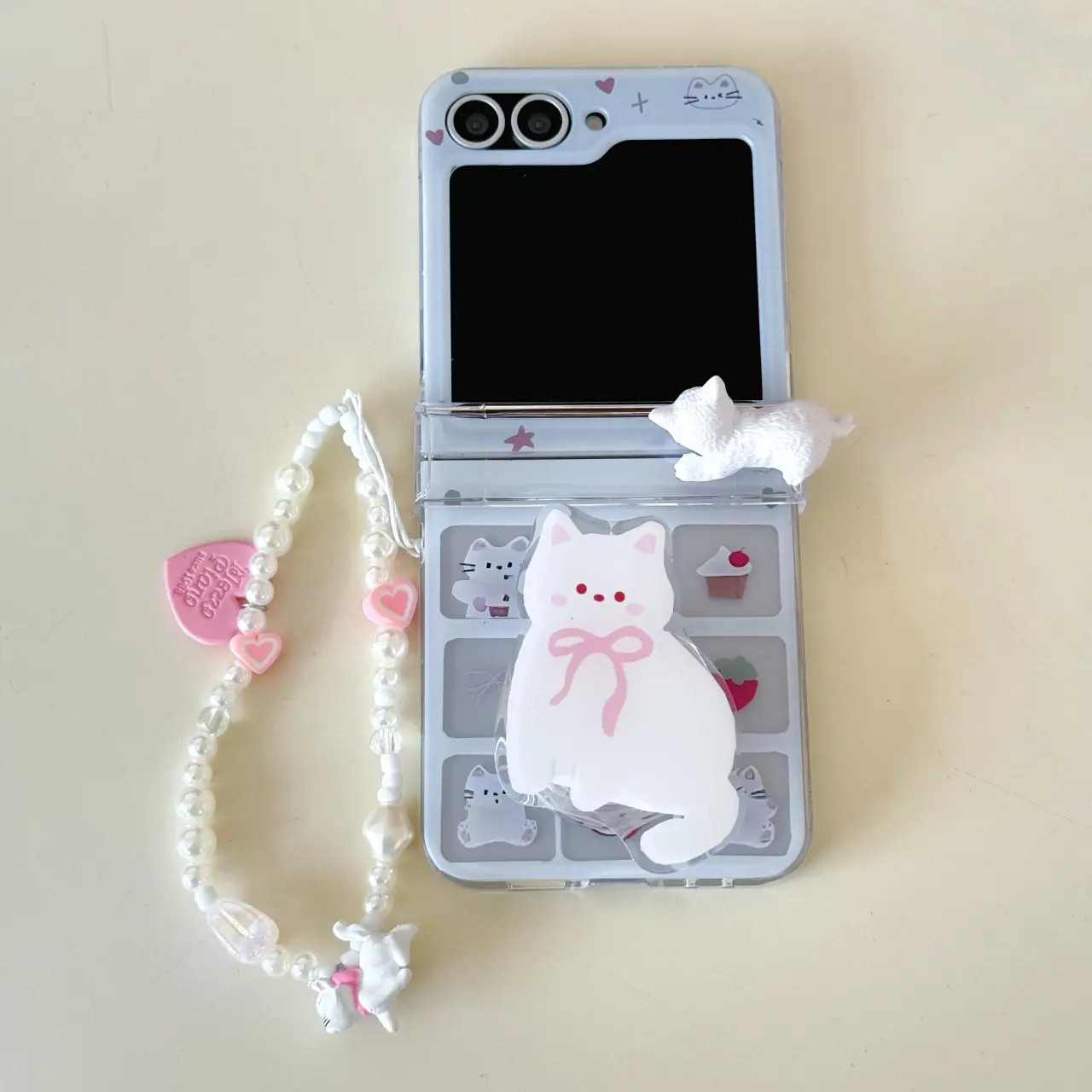 Nine grid cat+bracket+hanging chain