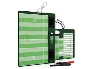 Lacrosse Double Sided Dry Erase Board for Coaches 15"x10.5" with Markers