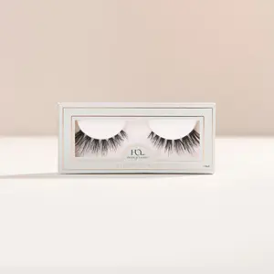 House of Lashes Siren Flare Flared False Lashes - Natural Volume - Fluttery Cat Eye - Clear Band - Reusable - 100% Cruelty-Free