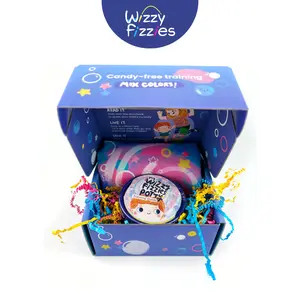 Wizzy Fizzies Potty Training Kit – Color-Changing Toilet Fizz Rewards, Storybook & Got-To-Go Bag, 60 Count