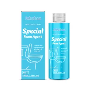 Jakehoe Toilet Bubble Cleaner Blowing Agent Detergent for Descaling and Deodorizing Spillproof Cleaning Solution