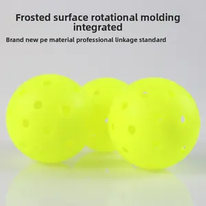 74MM40 Hole Pick Ball PE Rotomolded Pick Ball