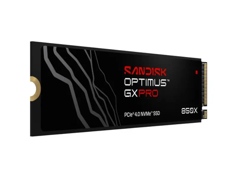 SanDisk Optimus GXPro 850X NVMe M.2 2280 PCIe 4.0 Internal Solid-State Drive - 1TB Capacity, Compact Form Factor, Fast Data Storage, Model SDSP81100TAN-000E0, Nvme M.2 2280 Pcie 4.0 Ssd