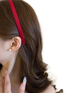 Elegant Women's Fabric Hairband, Multi-Functional High-End Solid Color Headband, Ideal for Daily Use & Makeup, Stylish Accessory, Chic Headbands