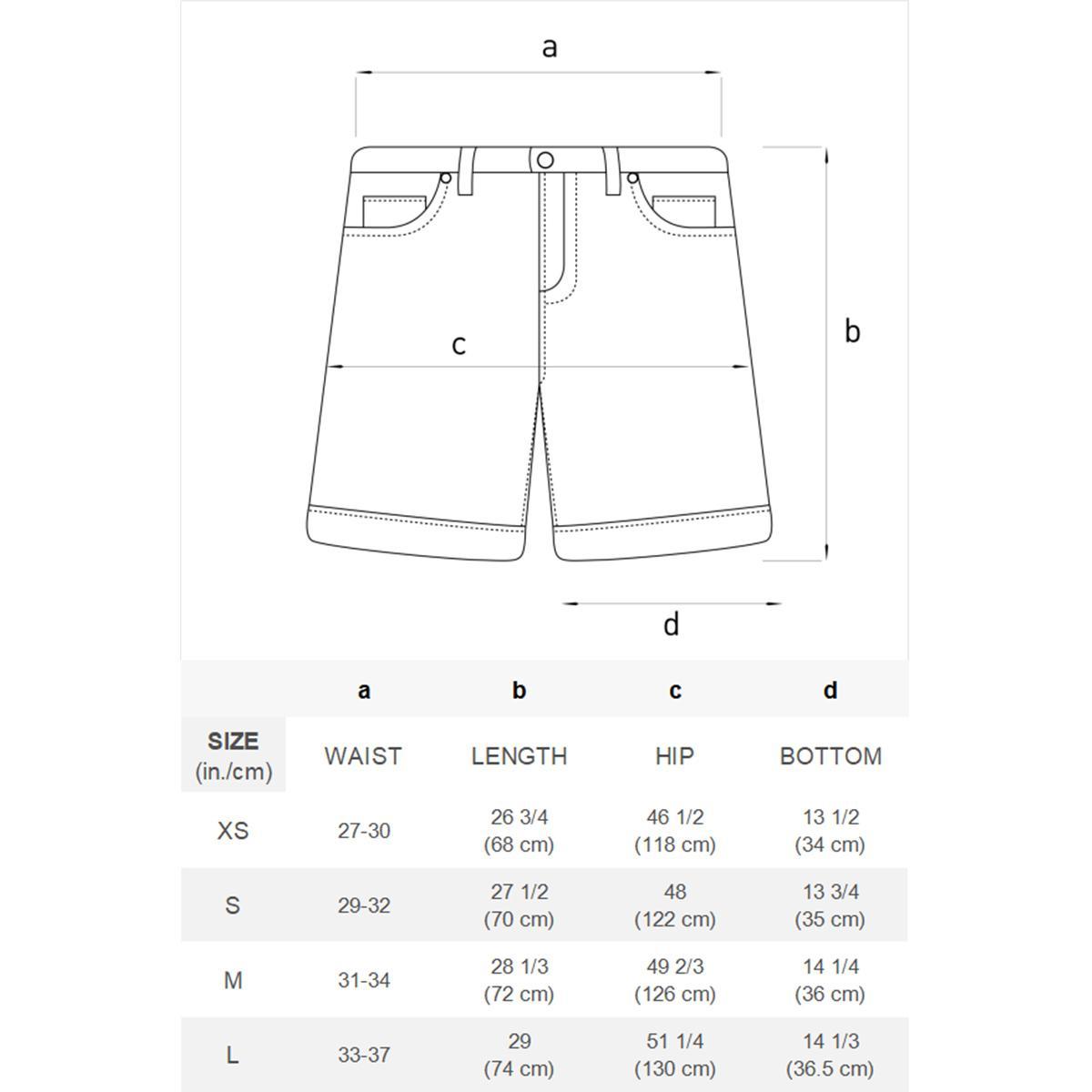 Aelfric Eden Detachable Kerchief Baggy Longline Jorts Casual Denim Shorts Wide Leg Jeans Streetwear