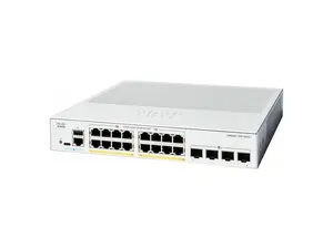 Cisco Catalyst C1300-16P-4X Ethernet Switch, 16 Ports - Manageable - 10 Gigabit Ethernet - 10/100/1000Base-T, 10GBase-X - 3 Layer Supported