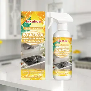 Kitchen Oil Spray Cleaner, Heavy Oil Cleaner, Stove Cookware Grease Remover, Home Kitchen Cleaning Solution, Shine & Dirt Removal