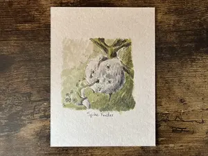 Signed Original Copic Marker MTG Fan Art Spike Feeder