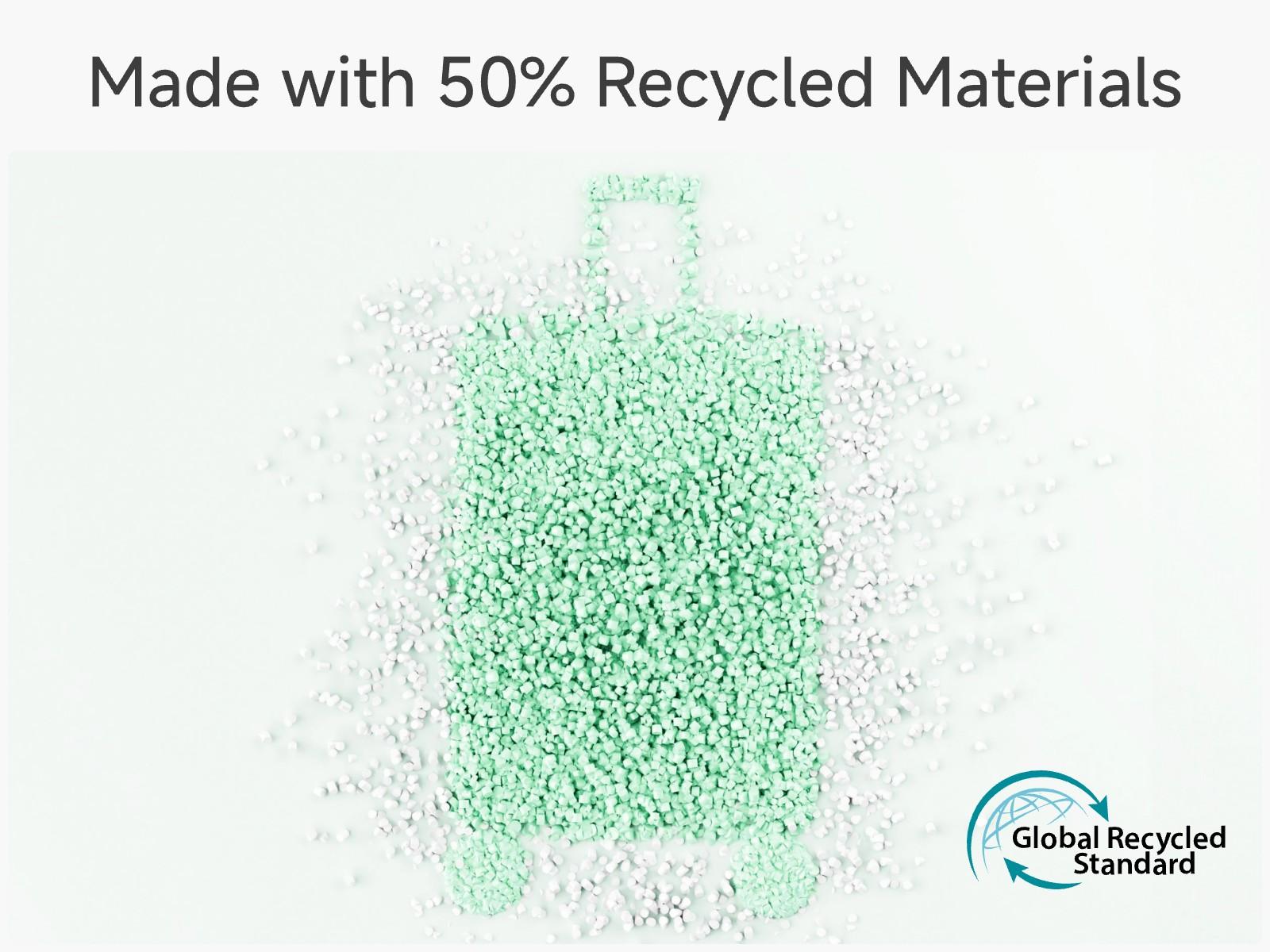 LUGGEX 21 Inch Zipperless Carry On Luggage with Spinner Wheels Aluminum Polycarbonate Hard Shell Front Opening Suitcase TSA Cup Holder 38L Business Travel