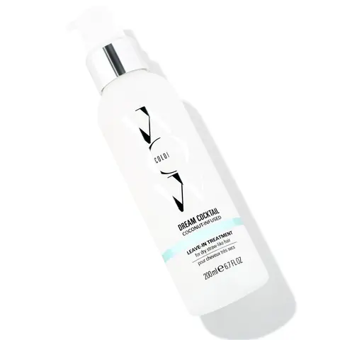 Color Wow Dream Cocktail Coconut Infused Leave-in Hair Treatment Hydrating Heat Protectant for Dry Damaged Hair - Hydrolyzed Keratin