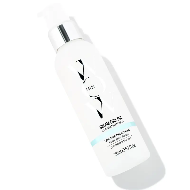 Color Wow Dream Cocktail Coconut Infused Leave-in Hair Treatment Hydrating Heat Protectant for Dry Damaged Hair - Hydrolyzed Keratin