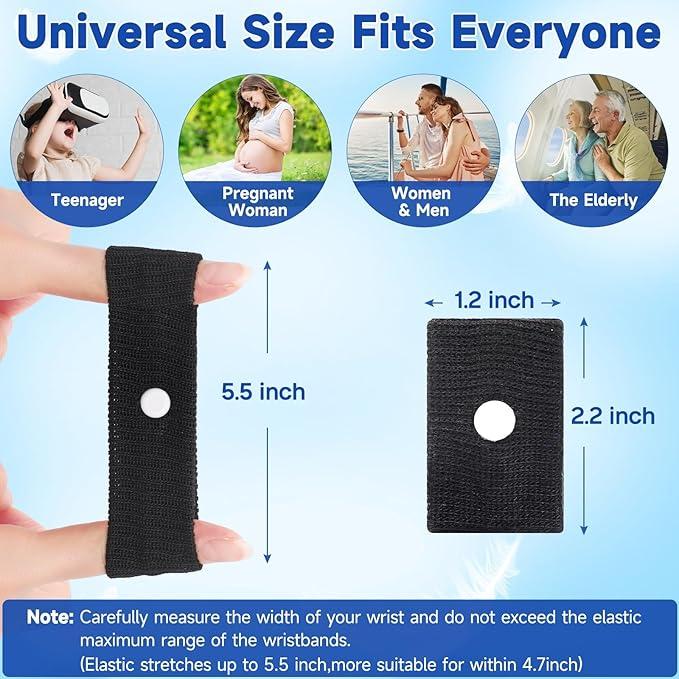 Motion Sickness nausea Bracelets for Adults and Kids pregnant women