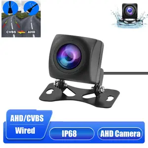 [Hikity] AHD Backup Camera Wide Angle 170° Waterproof Rearview Video Cameras, 1280*720P Full HD 1080P with night vision, Supports CVBS and AHD Switching, Compatible with Car stereo, FathersDayGift, car essentials