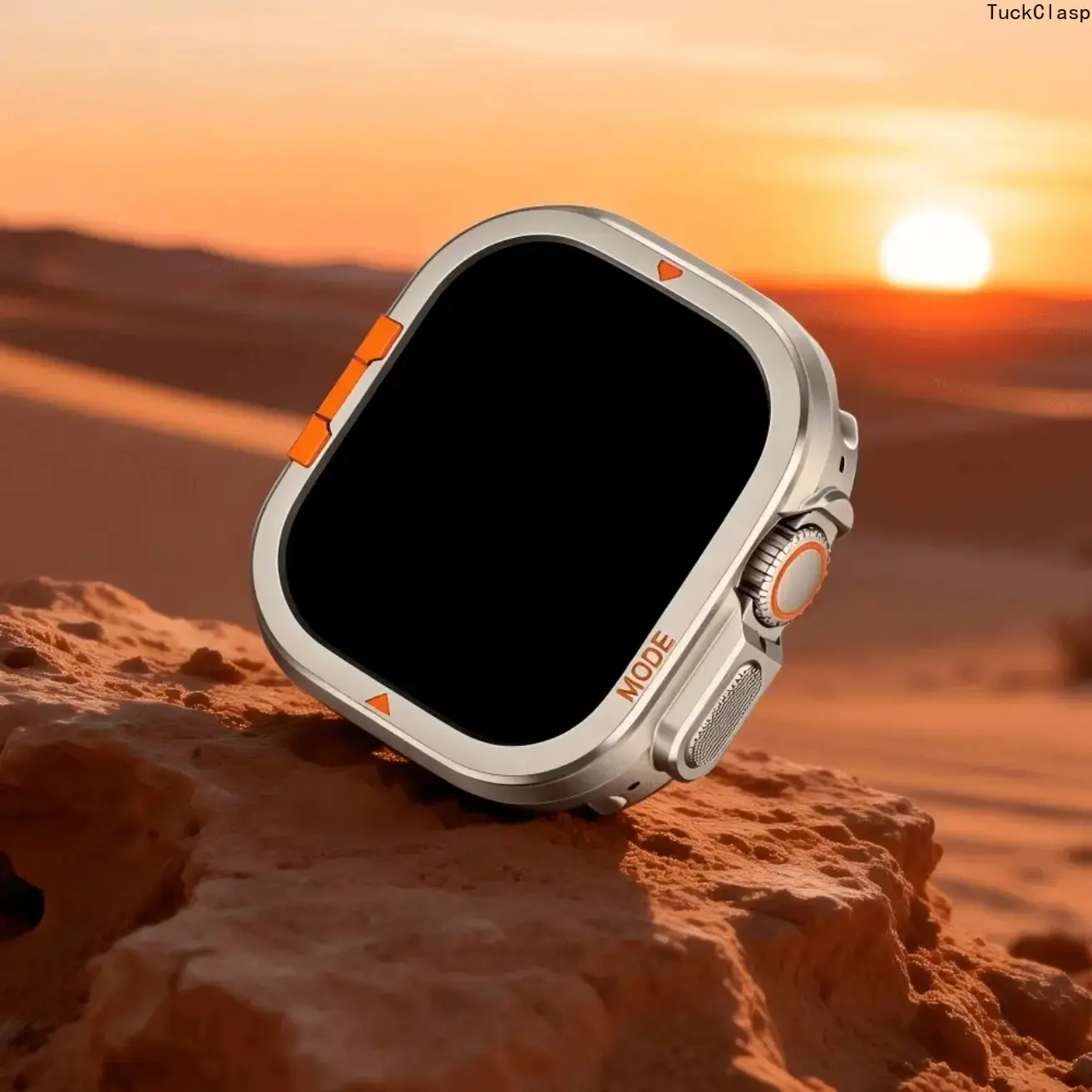 2026 New Daily Versatile No Screen Rugged Armor Metal Case(Hollow-OutProtective Cover) for Apple Watch Ultra 3 2 1 49mm Alloy Protective Cover Watch Accessories Shell Scratch-resistant Sturdy Matte Durable Smart Watch Accessories