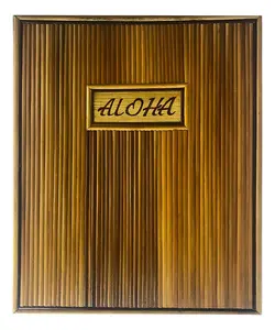 Hawaiian Aloha Bamboo Portfolio Photo Frame (Two Sizes)