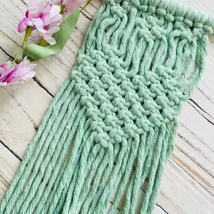 Macrame heart wall hanging, nursery decor, baby shower gift idea