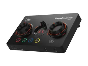 Creative Sound Blaster GC7 Game Streaming DAC Amp ft Programmable Buttons, Super X-Fi, 7.1 Virtual Surround, Battle Mode, Scout Mode, GameVoice Mix, for PC, PS4/PS5, Nintendo Switch, Xbox