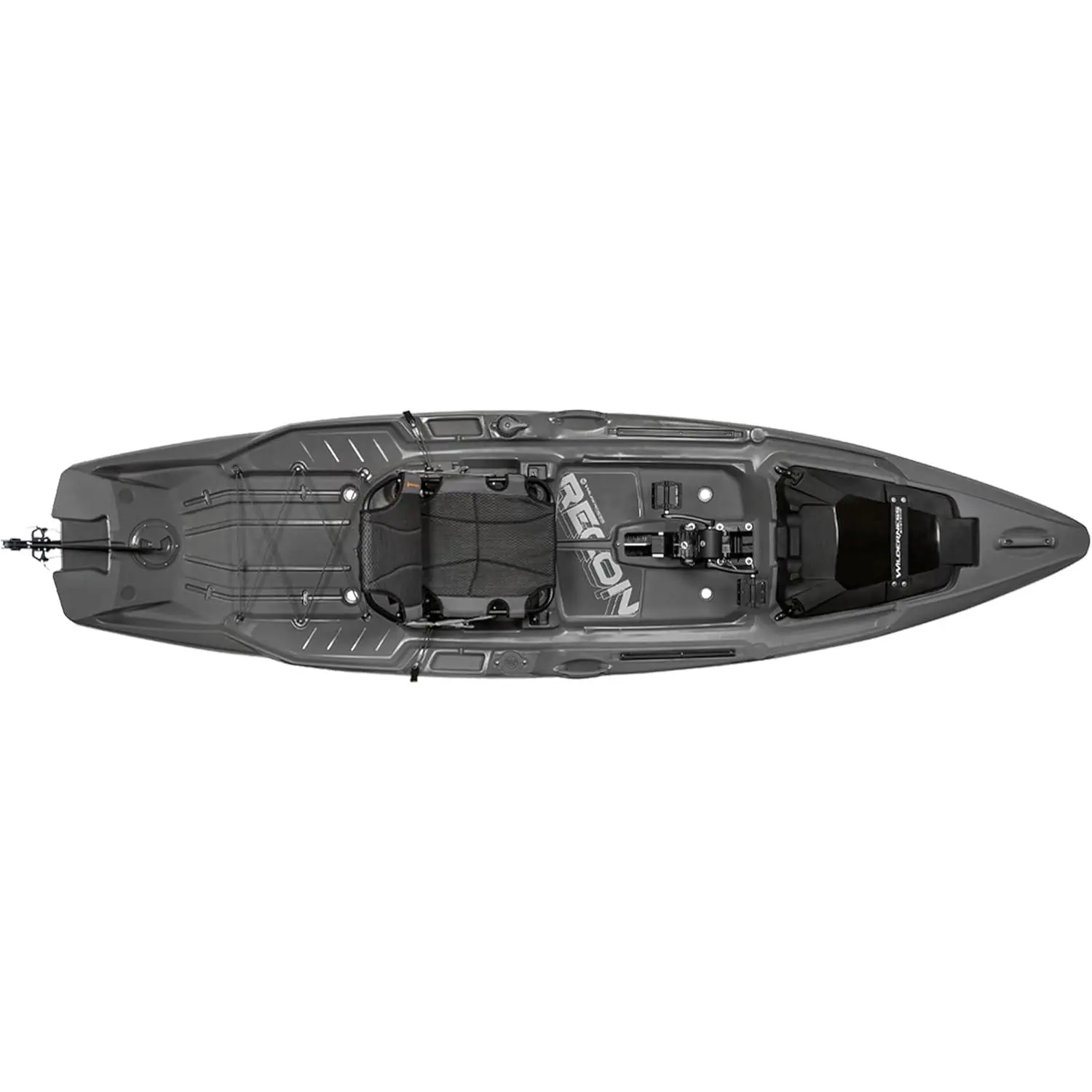 Wilderness Systems Recon 120 HD - Sit on Top Fishing Kayak - 360 Degree ACES seat & Helix PD™ Pedal Drive System - 12 ft