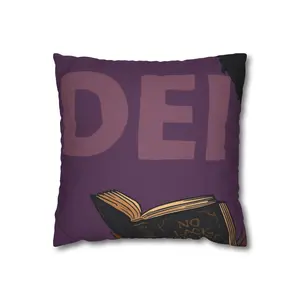 Spun Polyester Square Pillowcase