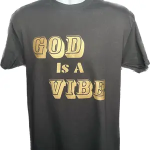 God is A Vibe Casual Summer T-Shirt for Women and Men - Crewneck Style, Comfortable Wear, Top, Womenswear, Streetwear - Tshirt