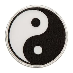 Yin & Yang Patch Martial Arts Uniform Patch