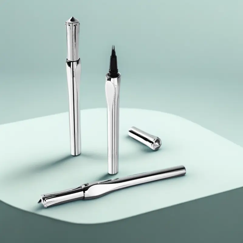 Dual-Ended Waterproof Eyebrow Pencil Long Lasting Eyebrow Pen with Brow Styling Brush for Casual Eyebrow Drawing Makeup Accessories Cosmetic Sweat-proof Waterproof Lasting