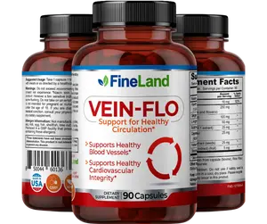 FineLand VEIN-FLO Supports Healthy Blood Vessels, Supports Healthy Cardiovascular Integrity Healthcare Fitness