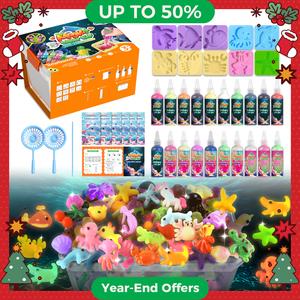 [Xmas Gifts]TIMETOME Magic Water Elf Toy Kit,Aqua Fairy Water Gel kit, Teach children color coordination ,Water Pets, Birthday Gifts, Christmas gifts,Christmas