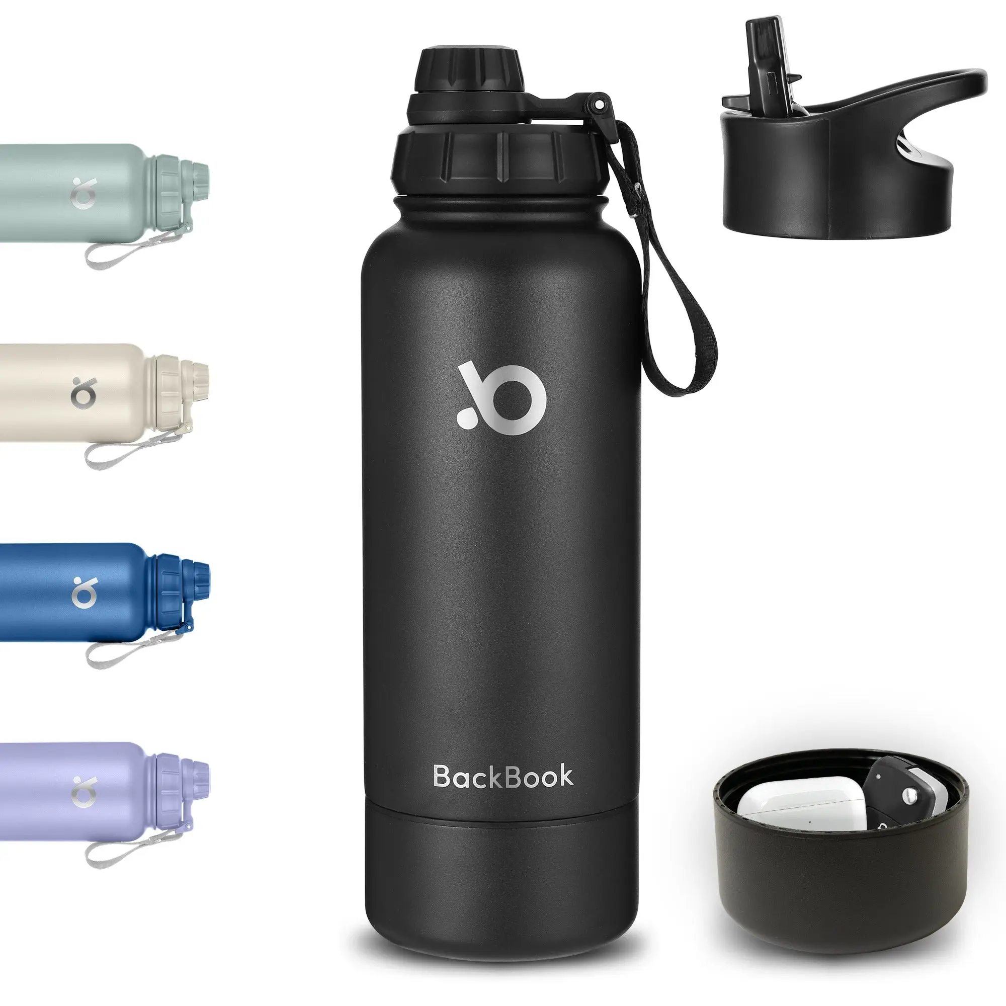 32 OZ SafeStore™ Bottle - Super Black