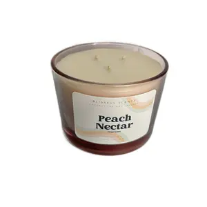 Peach Nectar fragrance candle 16 oz
