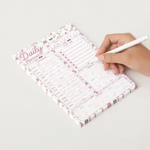 Daily Planner Notepad, 50 Sheets, Not Sticky 5 in x 8 in, Goose Aesthetic Pad