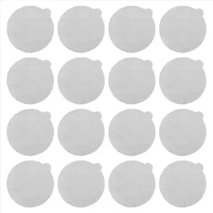 100PCS 62MM Disposable Coffee Capsule Seals Foils Cream Foam Filter Lid Sticker for Vertuo
