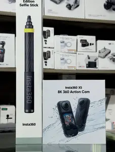 Insta360 X5 8K 360° Action Camera - 256/512GB Storage Bundle with Accessories and Selfie Stick