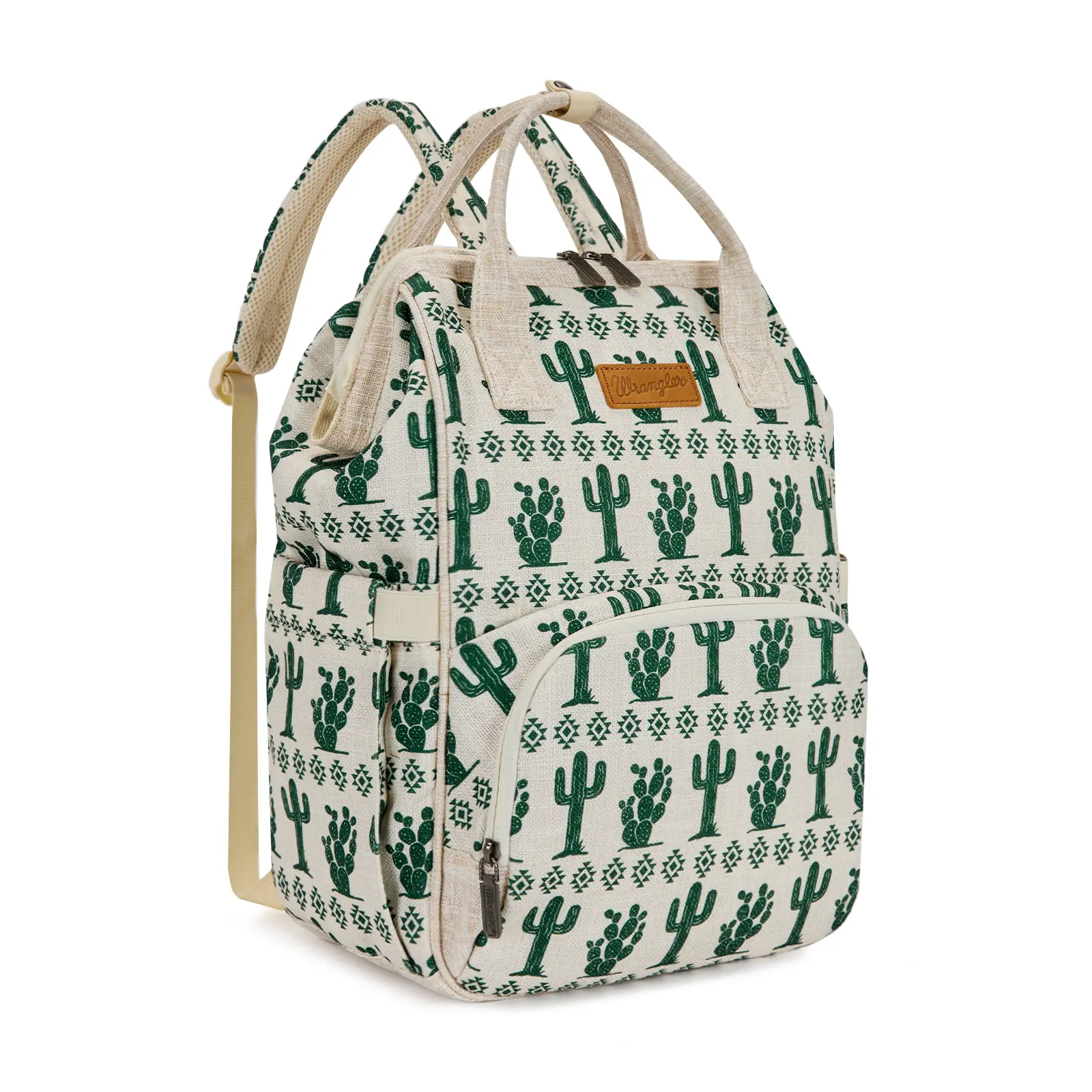 Wrangler Aztec Knitted Backpack for Women Laptop Casual Daypack