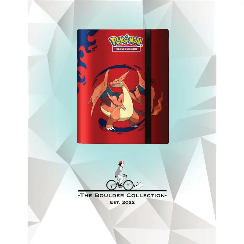 charizard card binder Little Dragon - TCG Card Binder 9-Pocket