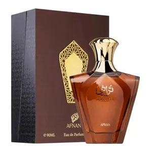 Afnan Turathi Brown 3.0 oz Eau de Parfum for Men Cologne Fragrance Perfumes Box