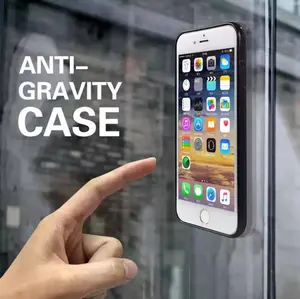 With The Gravity Mobile Case, Ditch the Tripod and Go Hands Free to make great content,  The Gravity Mobile case uses state of the art Nano Suction material to stick to any smooth surface without any adhesives.