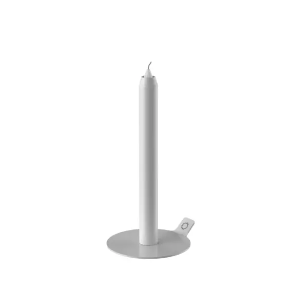 LuneDot Candle Holder - Magnetic Ornaments Decor, Candle Dispenser, Magnet Modular Refillable Candle Holder, Endless Candle Illusion, Minimal Design, Thin Metal Magnetic Plate, Candle holder, Home Decor, Compatible with Taper Candles, Gift, Various Colors